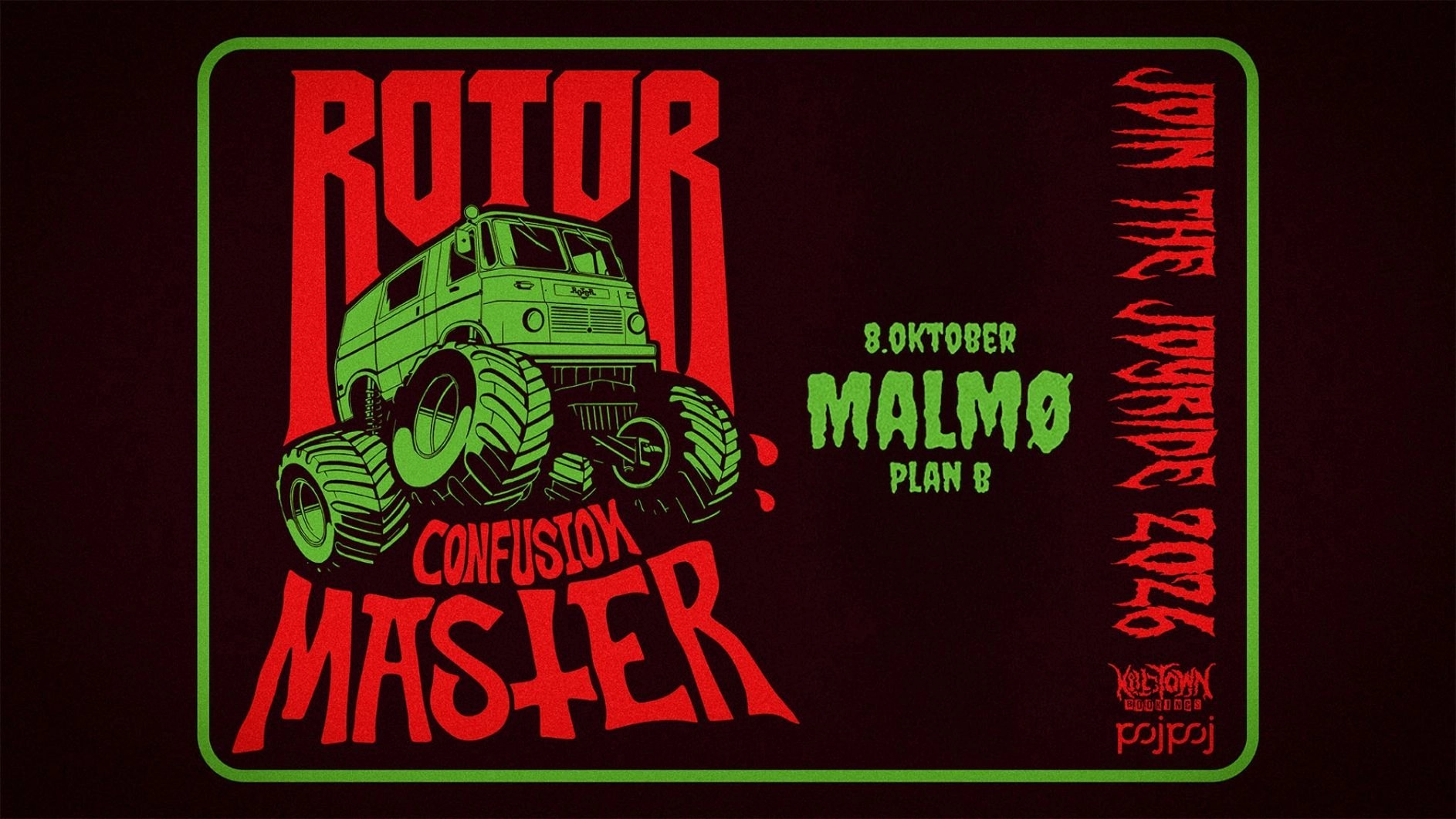 Rotor (DE) + Confusion Master (DE) // Live at Plan B — Malmö