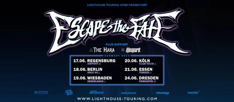 Escape the Fate - Germany 2026 | Berlin