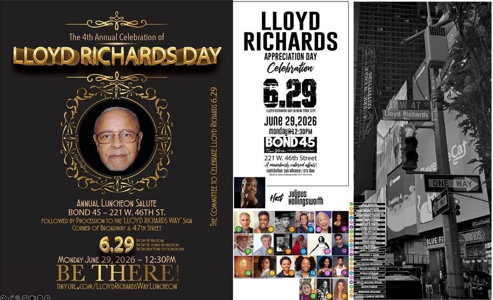 Celebrating Lloyd Richards 6.29