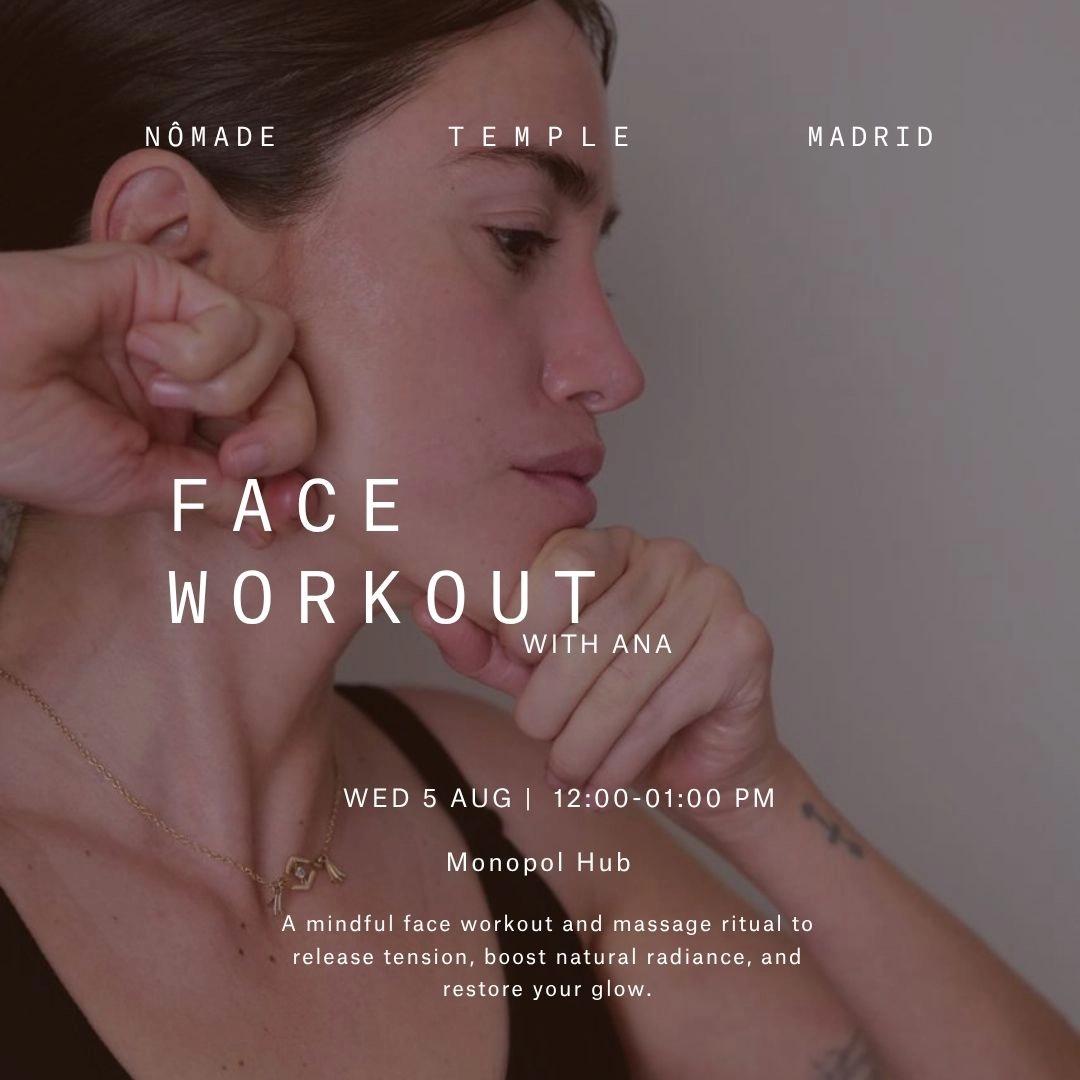 Face workout with Ana Serrano