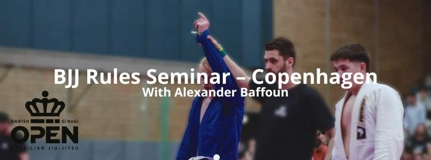 BJJ Rules Seminar – Copenhagen