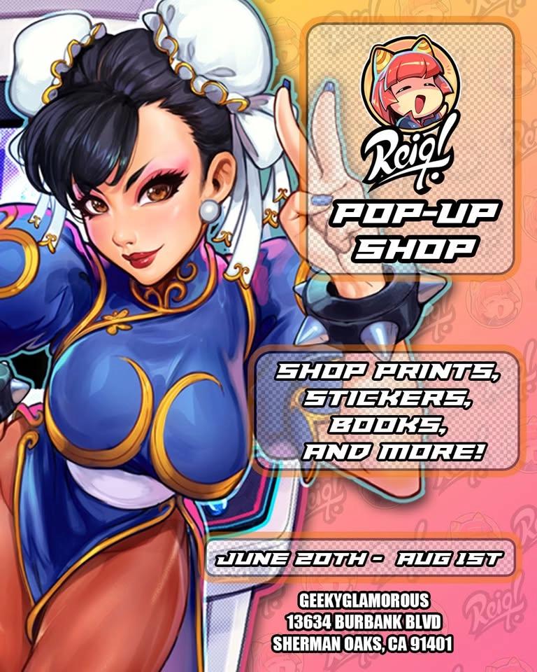 Reiq Artist Pop-Up Shop