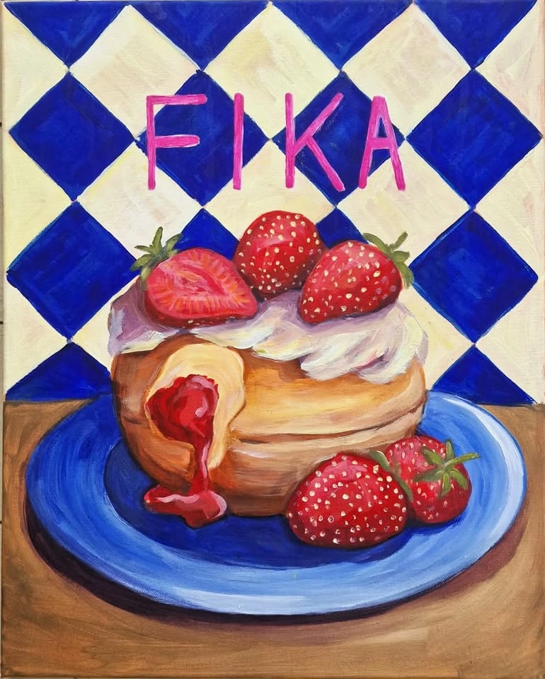 SIP AND CREATE: FREDAGSMUNK PAINTING EVENT WITH LEVE