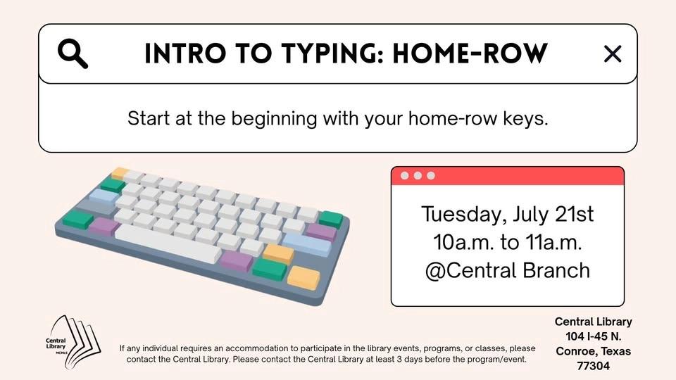 Intro to Typing: Home-Row