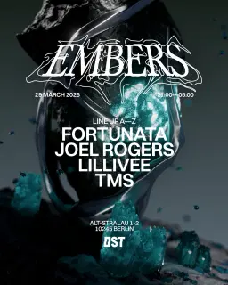 Embers - Sunday Evening Rave