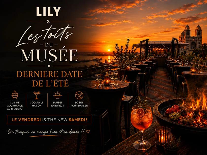Lily X Musée R.De Provence Dj Set, Sunset, Brasero(Closing)