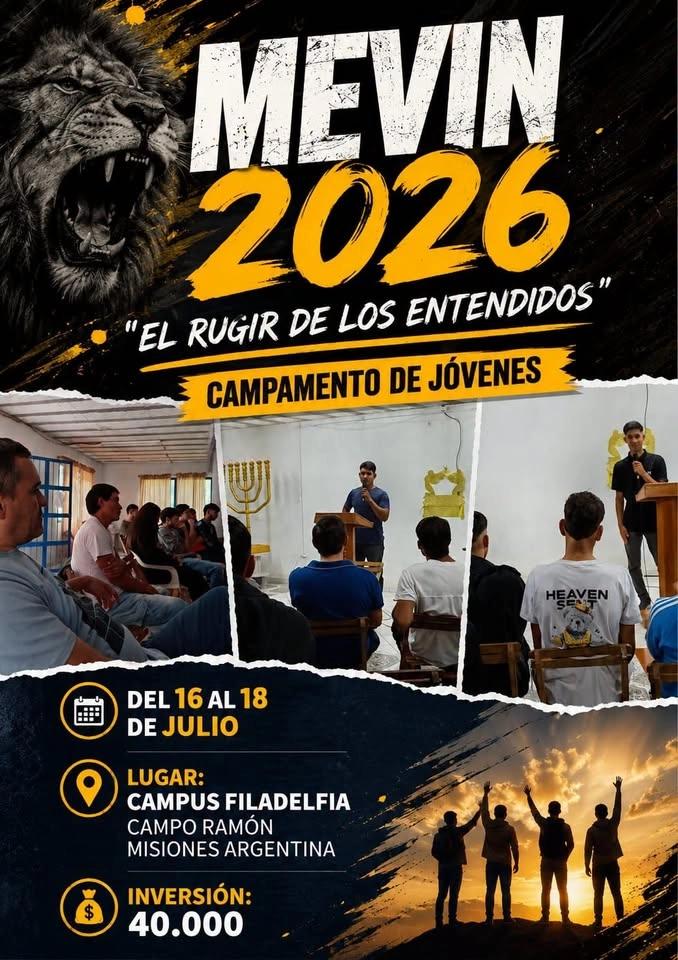 campamento de Jóvenes MEVIN 2026