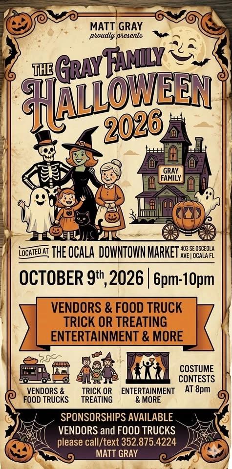 The Gray Family Halloween Festival 2026