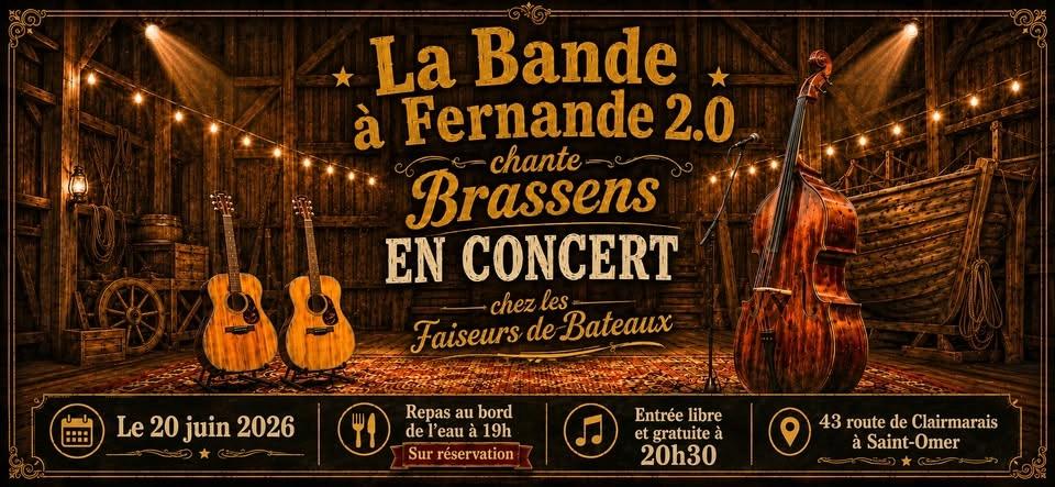La Bande à Fernande chante Brassens chez les Faiseurs de Bateaux