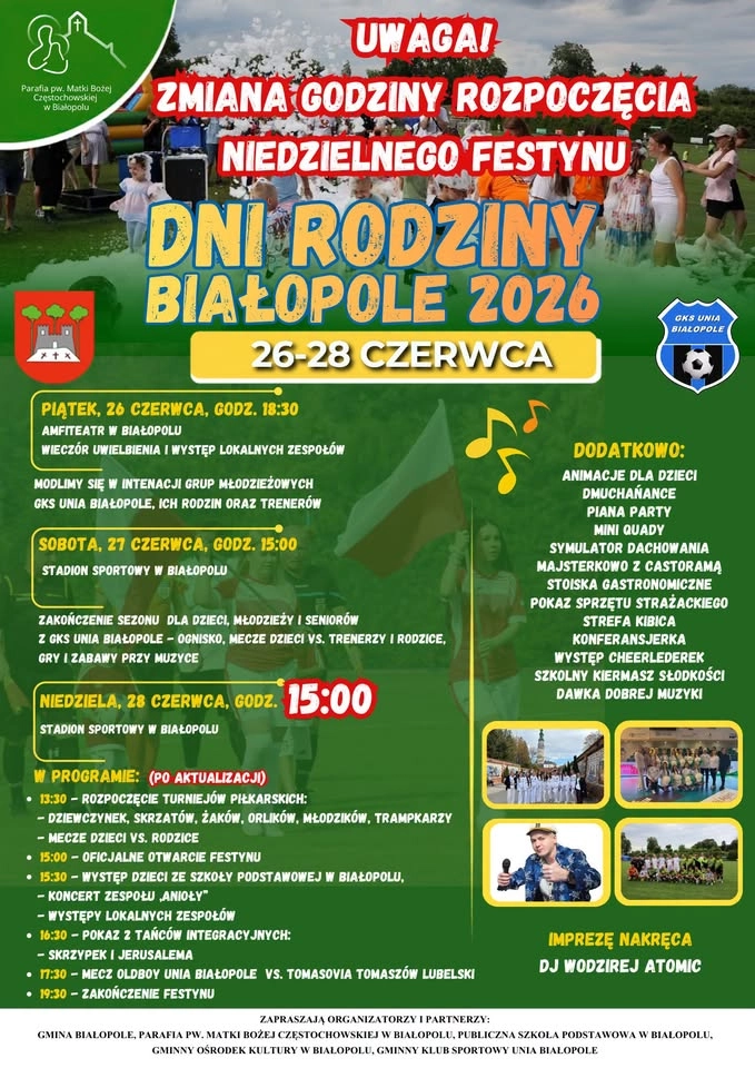 Dni Rodziny Białopole 2026