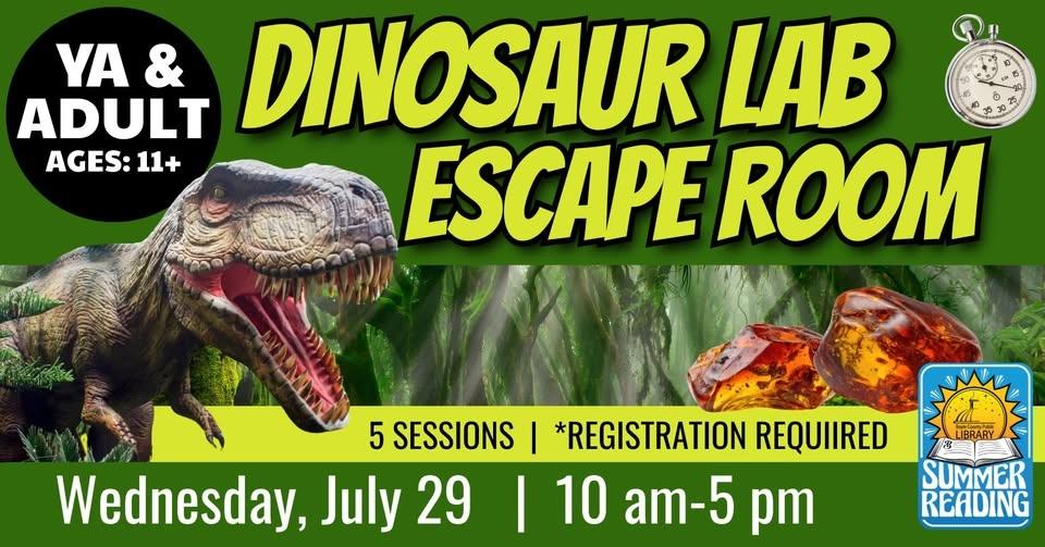 Dinosaur Lab Escape Room
