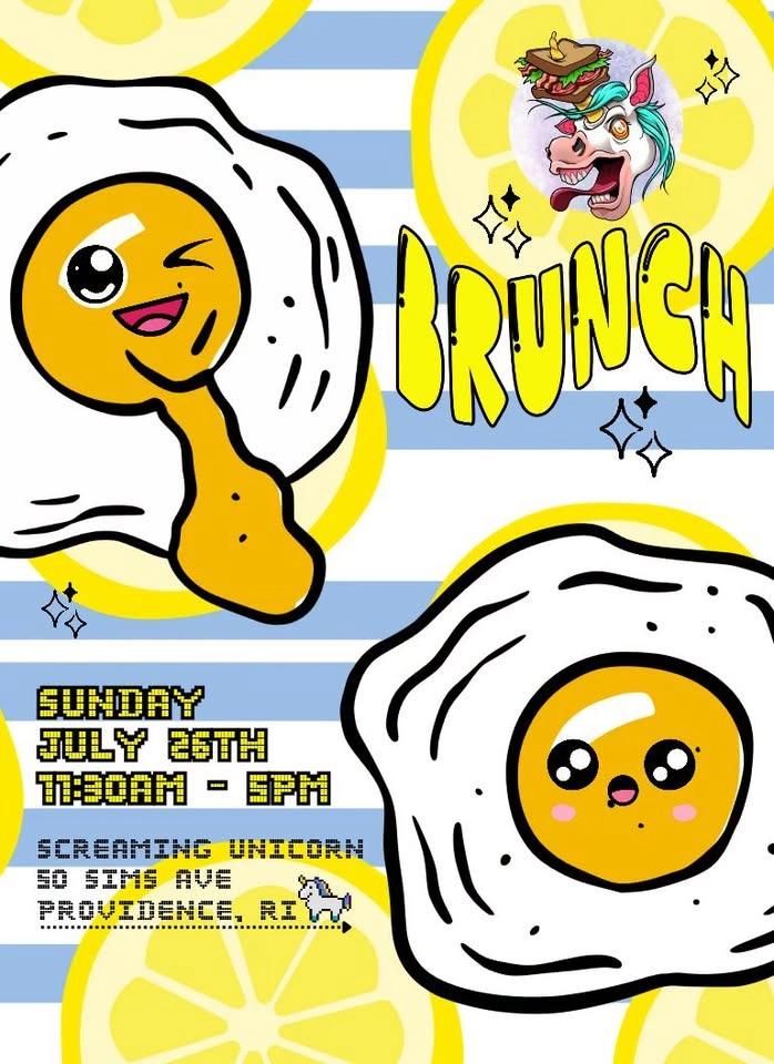 July BRUNCH at Screaming Unicorn!
