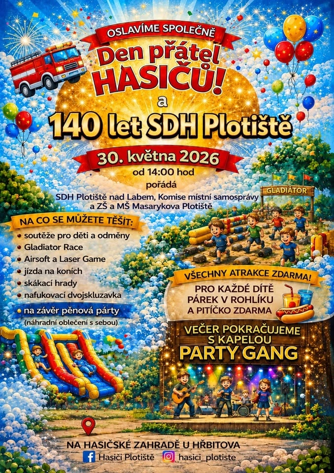 Den přátel hasičů
