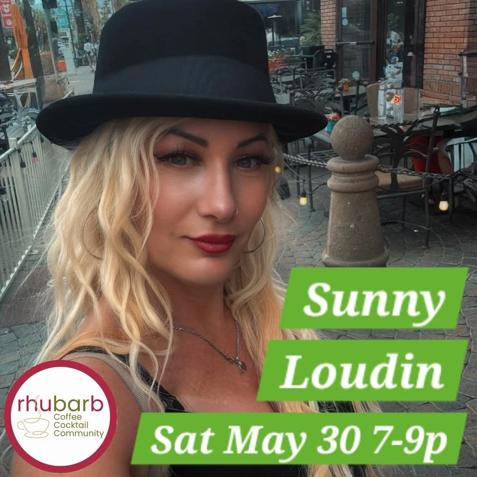 Sunny Loudin live music @ Rhubarb