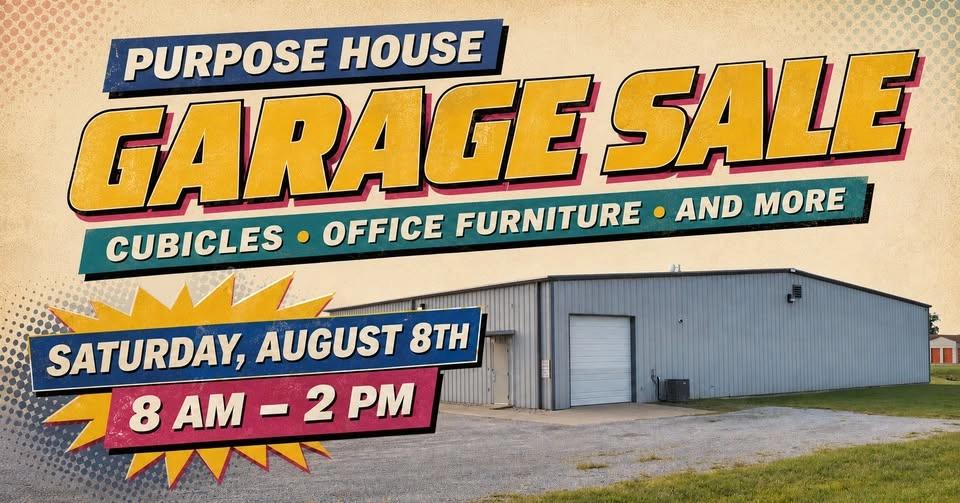 Purpose House Church Garage Sale