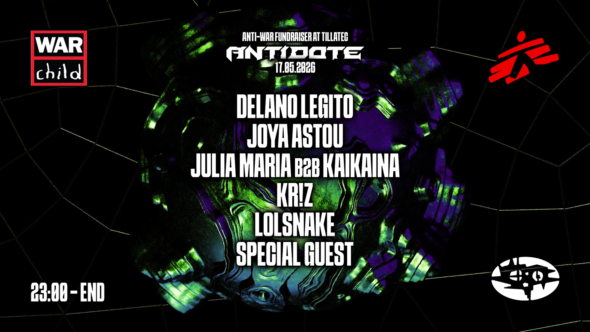 ANTIDOTE ANTI - WAR FUNDRAISER