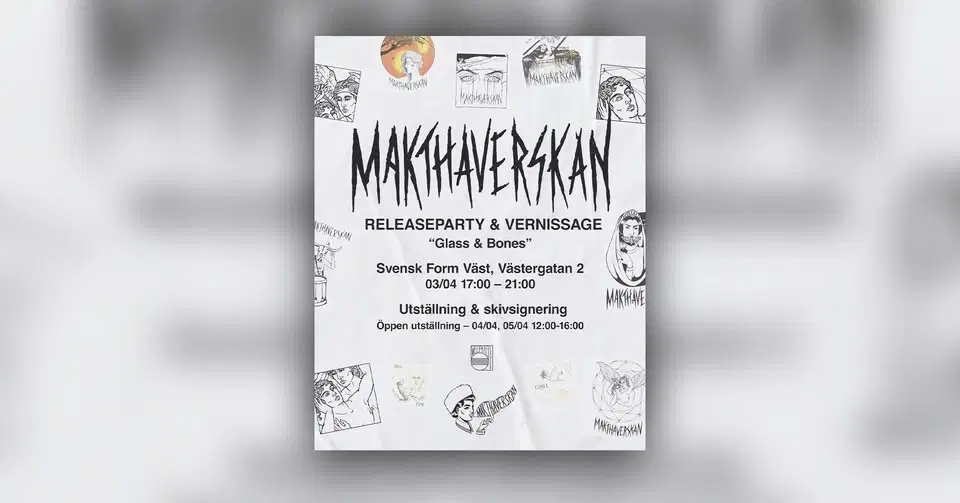 Makthaverskan: Releaseparty / Vernissage (Irma Krook)