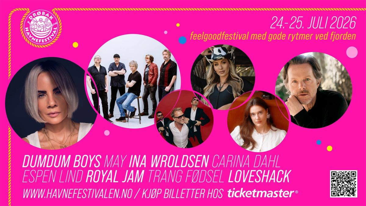 Lørdagspass | Drøbak Havnefestival 2026