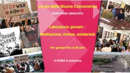 Laboratorio Cambio io, cambia il mondo - 18–30, Roma gratuito