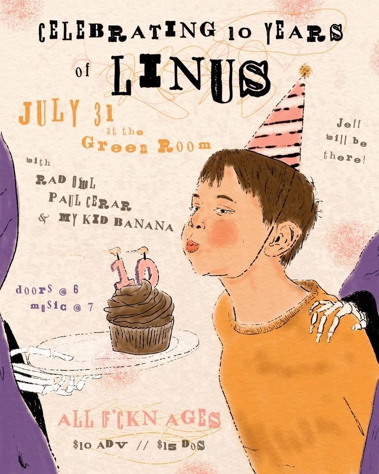 Linus 10 Year Anniversary Show at Green Room