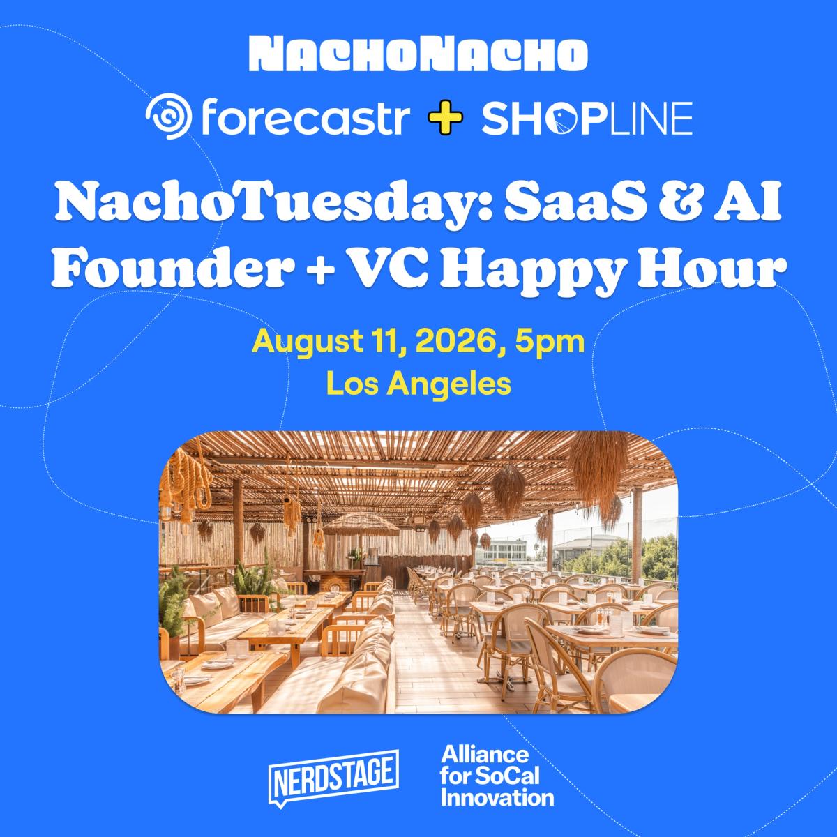 LA SaaS & AI Founder + Investor Rooftop Happy Hour