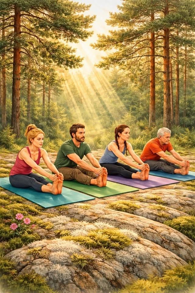 Välkommen på skogsyoga!