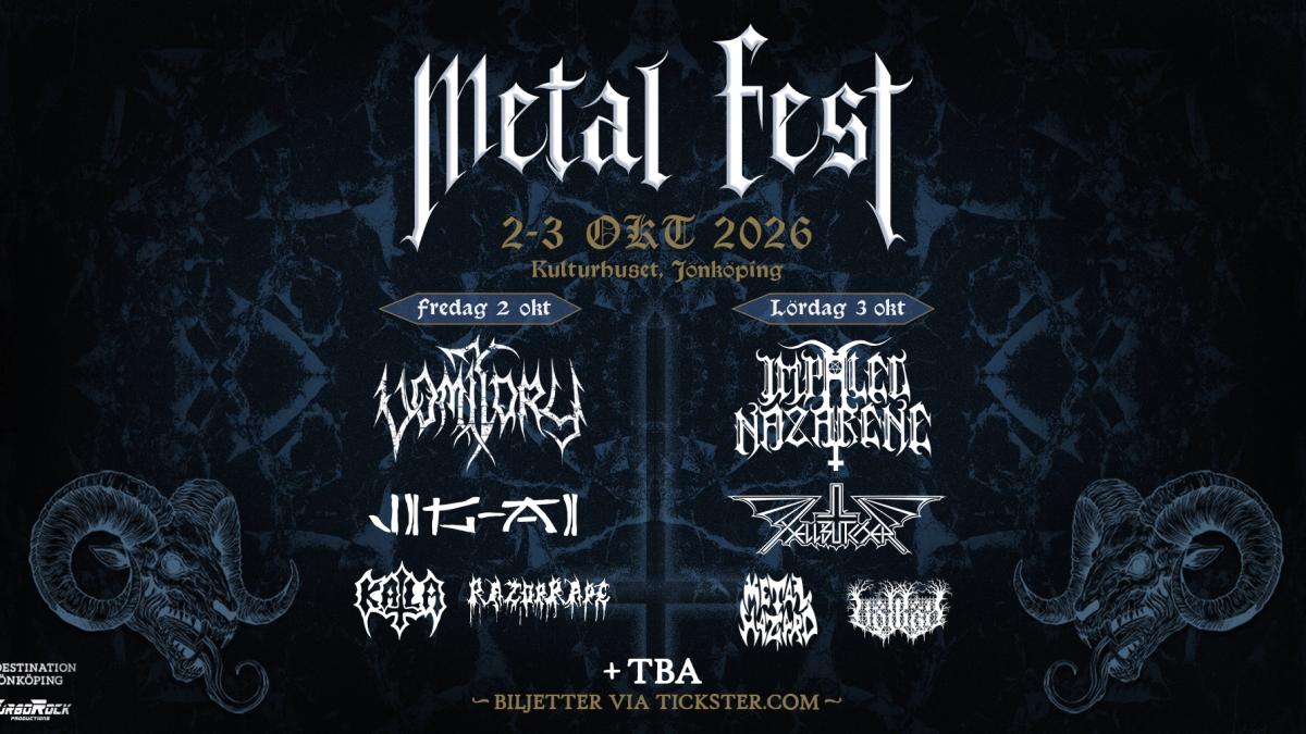 Metal Fest 2026@KulturhusetJKPG