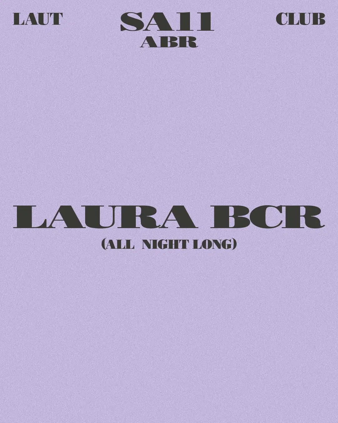 Laura BCR (All Night Long)
