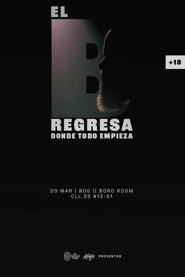 🇨🇴📍Bogotá | Concierto de El B | Boro Room🎤