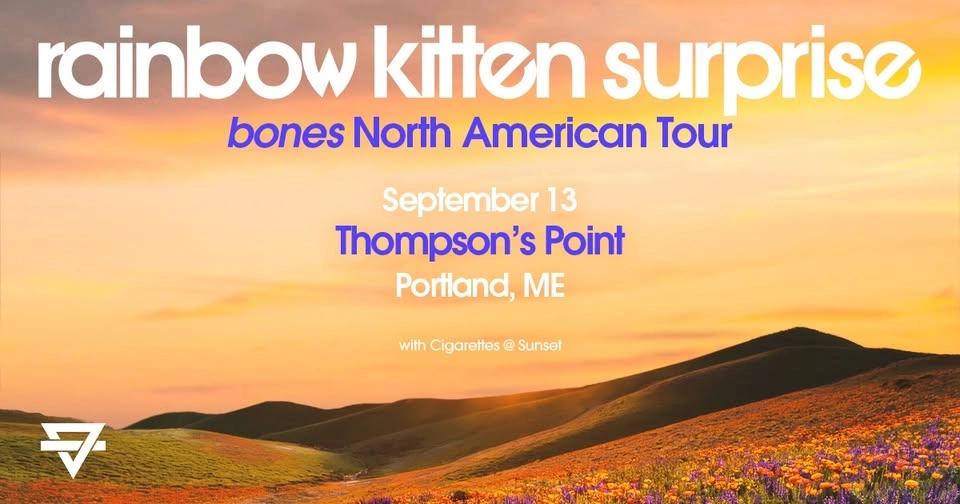Rainbow Kitten Surprise at Thompson's Point w/ Cigarettes @ Sunset
