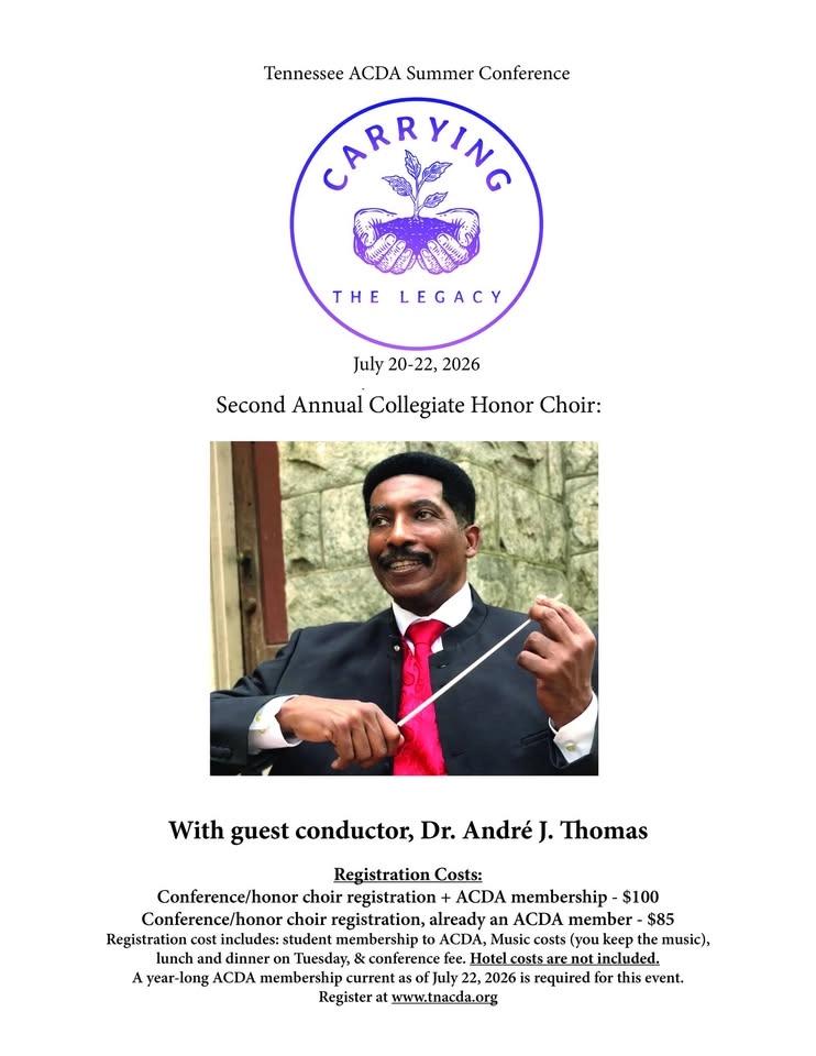 Second Annual Collegiate Honor Choir