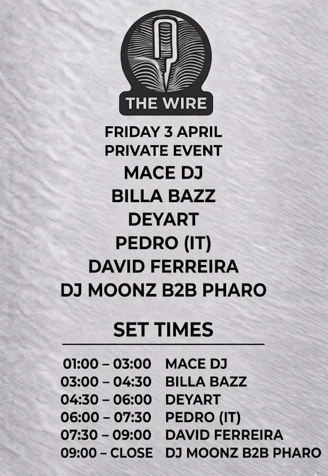 THE WIRE: SECRET LONDON HOUSE SESSIONS • PRIVATE PARTY