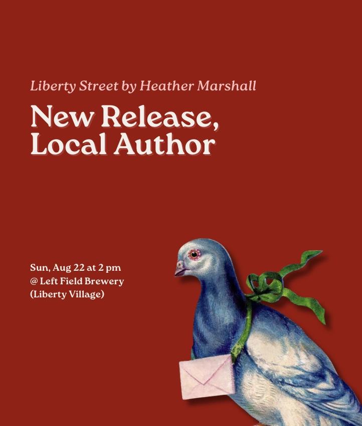New Release, Local Author: Liberty Street by Heather Marshall