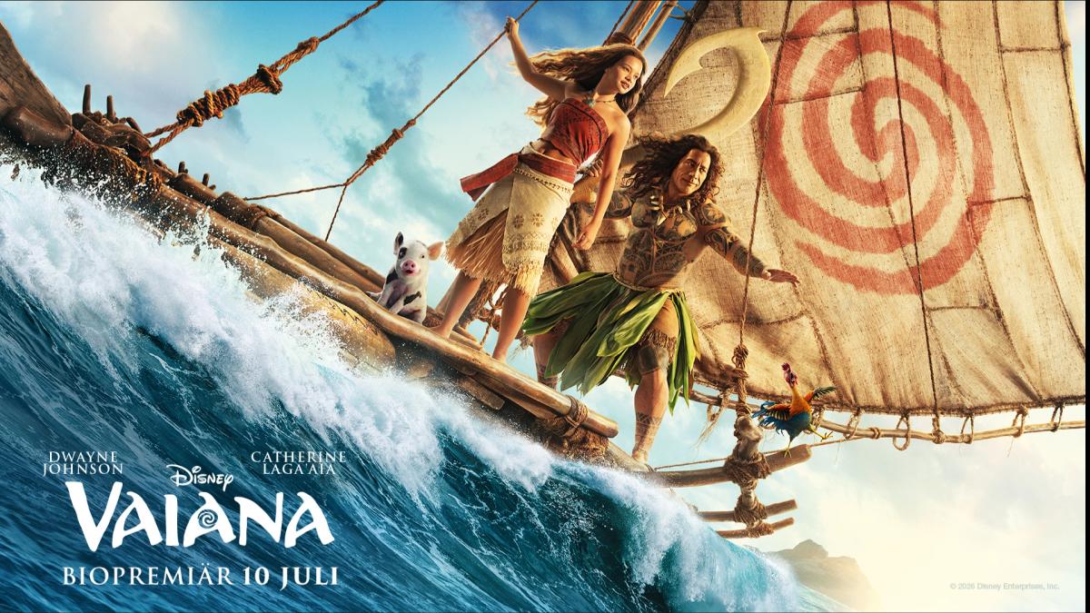 Vaiana (Tal: Svenska (dubbat)) (Text: Svenska)