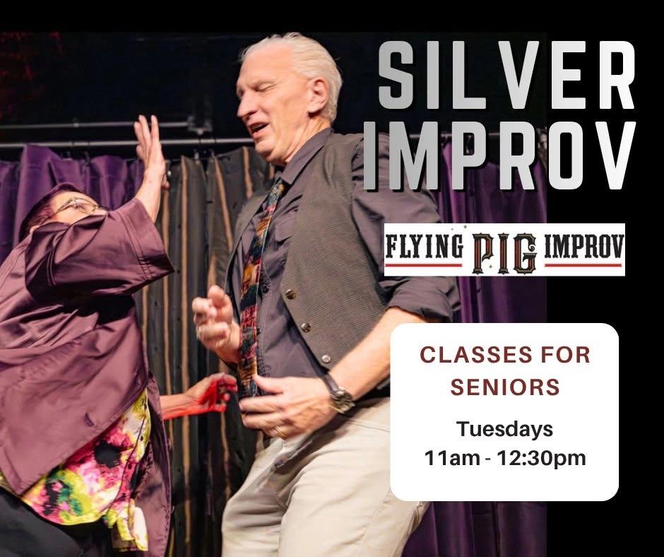 SILVER IMPROV - Drop in Improv Class for 55+