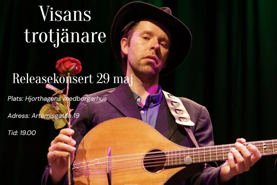 Releasekonsert för "Visans trotjänare" - Kim Persson med band + förband Vilse