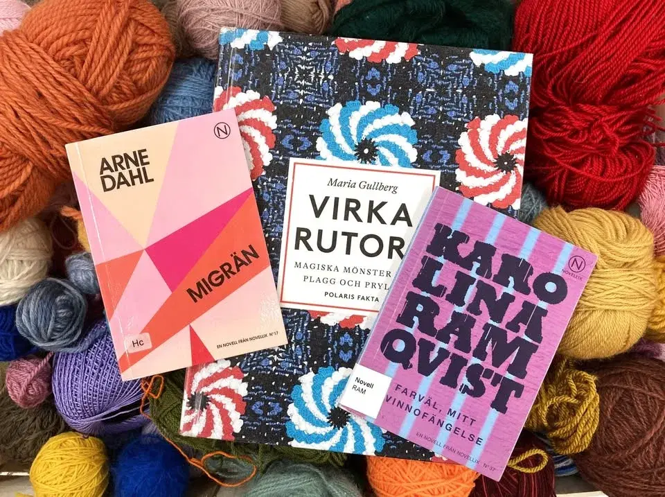 Stickcafé med högläsning