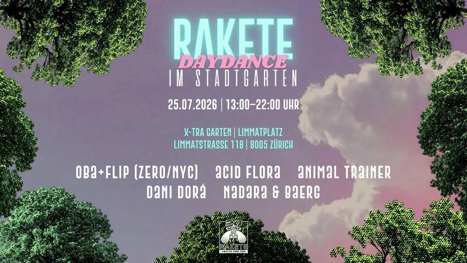 Rakete Daydance im Stadtgarten