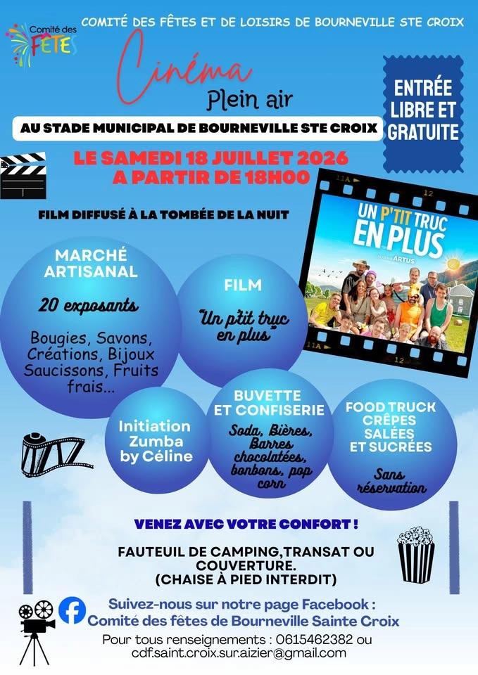 Cinéma plein air et marché artisanal