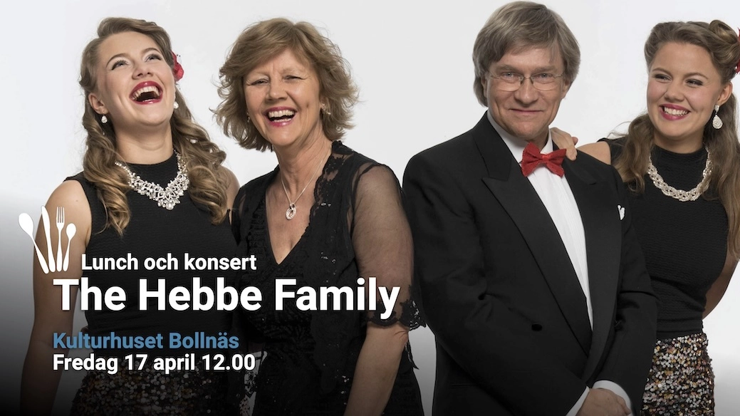 Lunch och konsert – The Hebbe Family