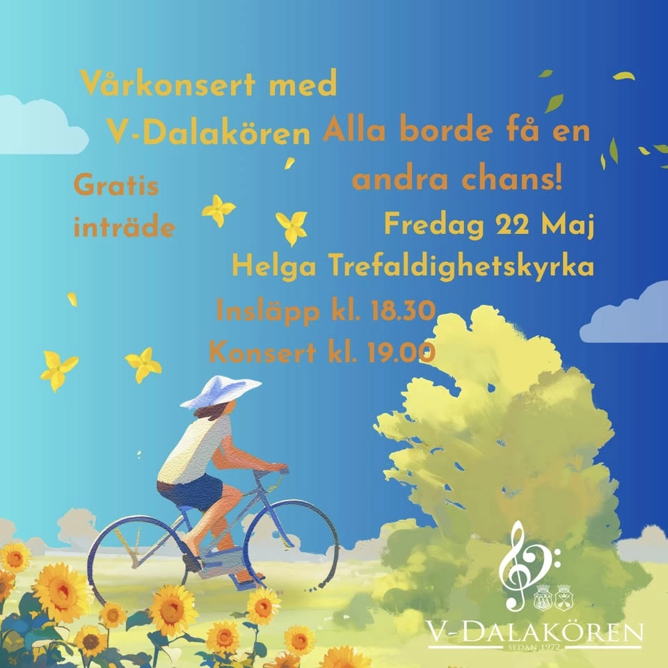 Vårkonsert med V-Dalakören