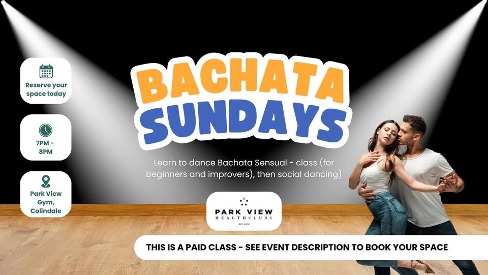 Bachata Sundays - Weekly Bachata dance classes for beginners/improvers, then social dancing