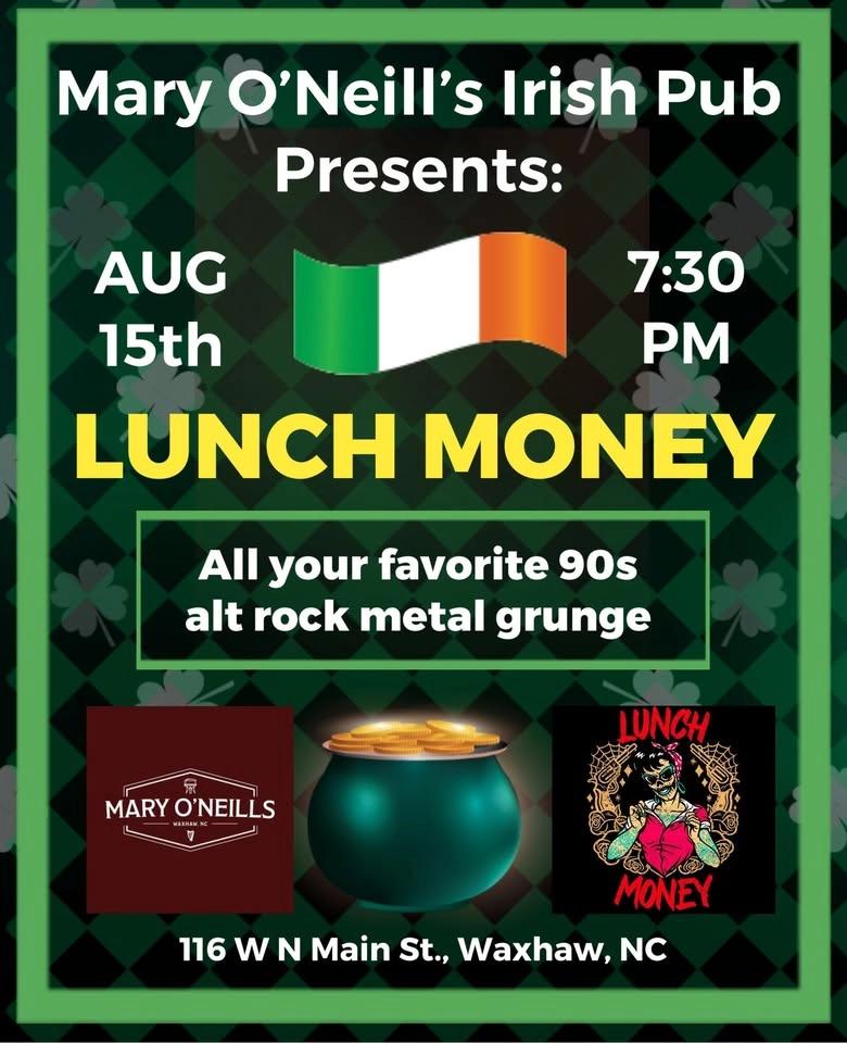 Lunch Money returns to Mary OβNeillβs