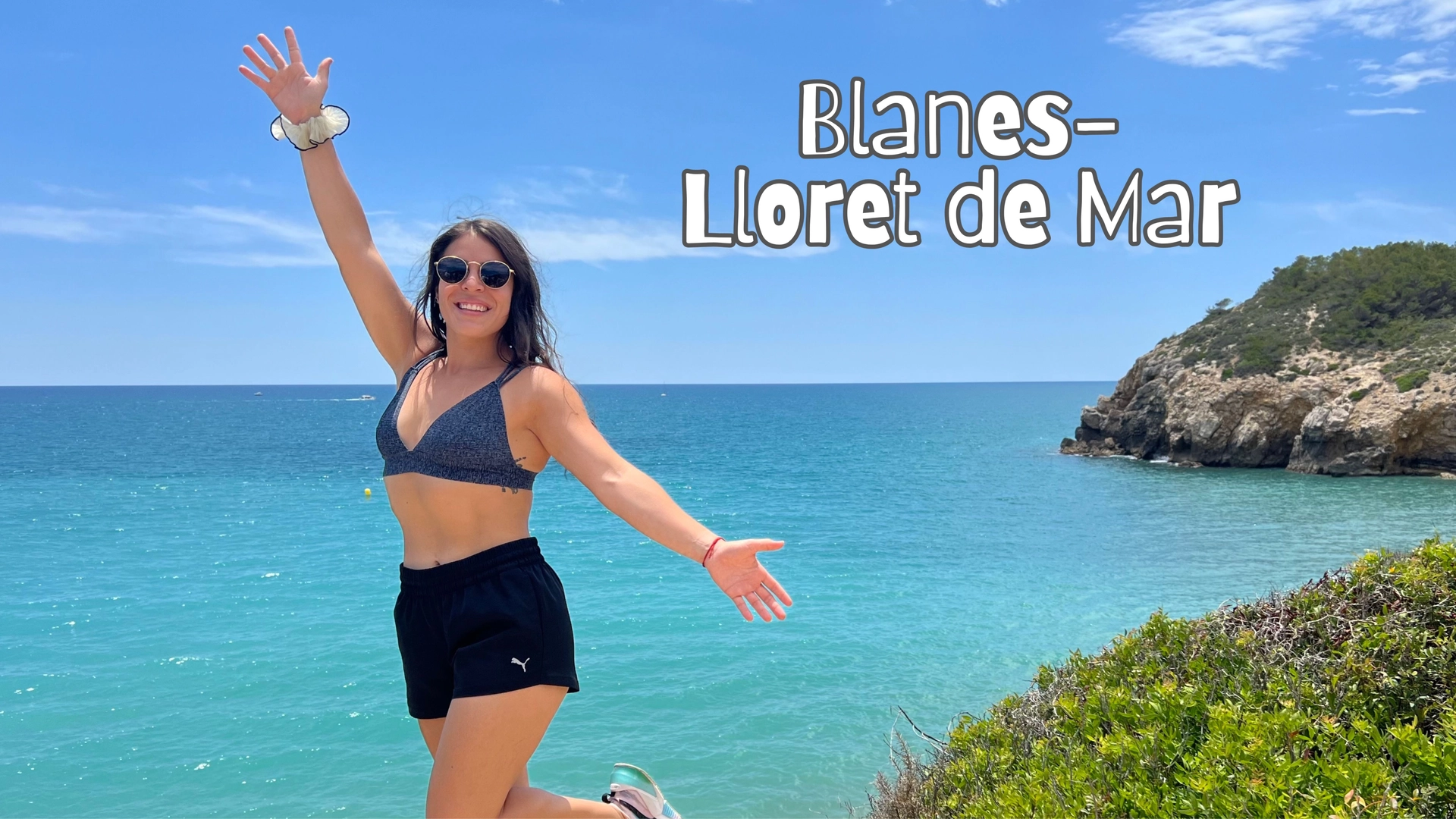 🙋🏼♀️20-45 🏝️Calas turquesas: Blanes - Lloret de Mar 🌊 Fácil💪🏽