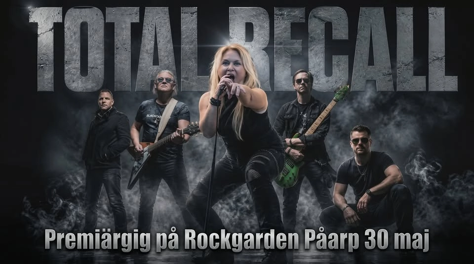 Total Recall - premiärgig på ROCKGARDEN 🤘