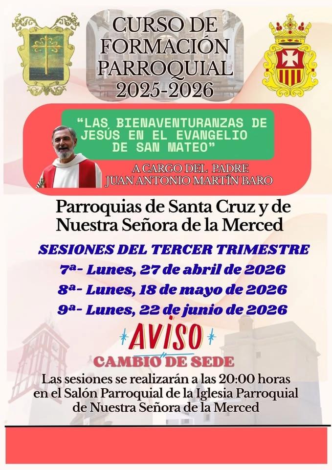 Última sesión del Curso de Formación Parroquial 2025-2026