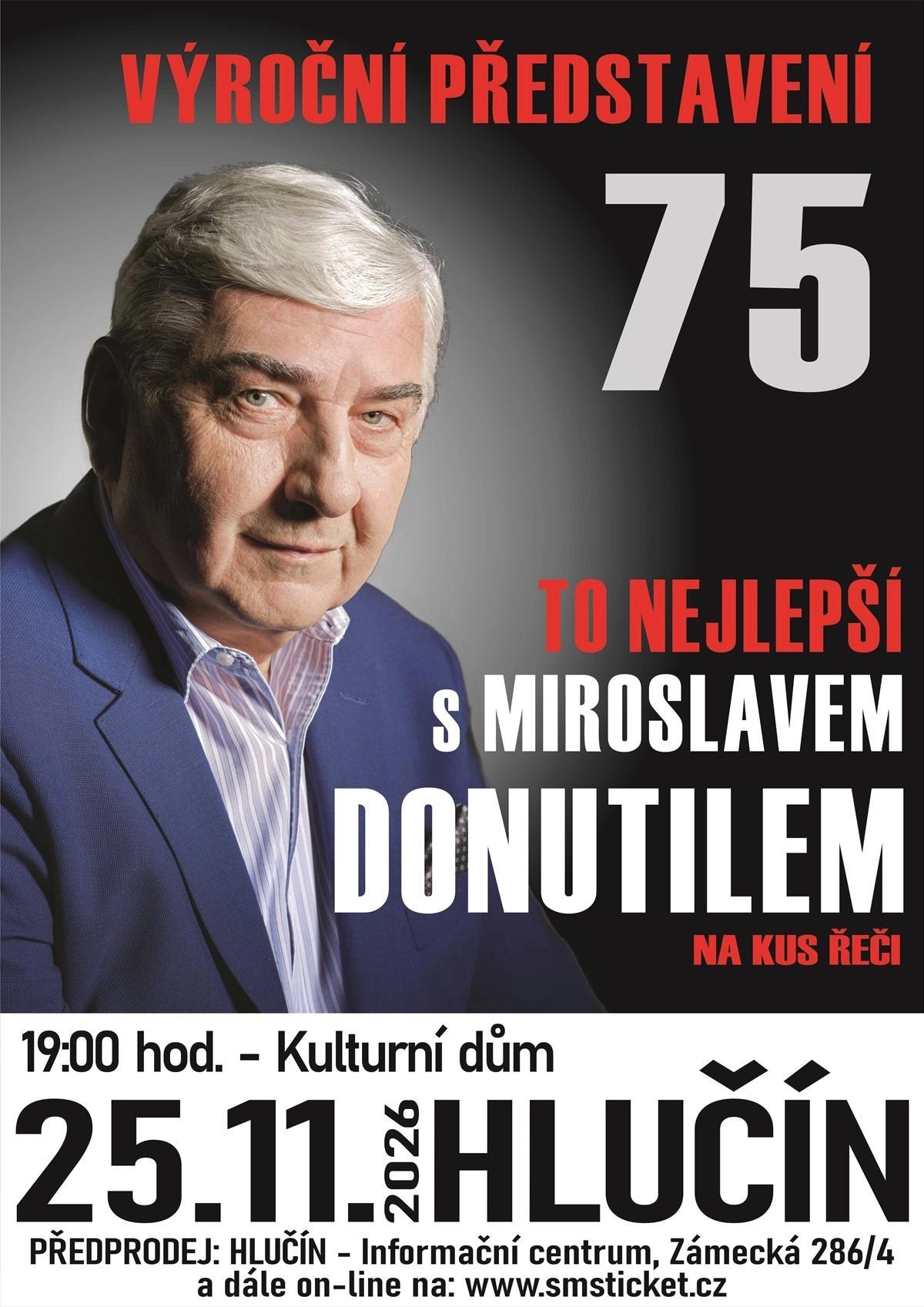 MIROSLAV DONUTIL - Na kus řeči