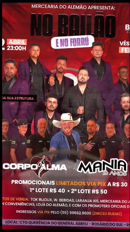 No Bailão e no Forró