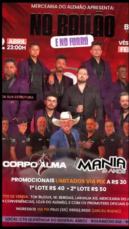 No Bailão e no Forró