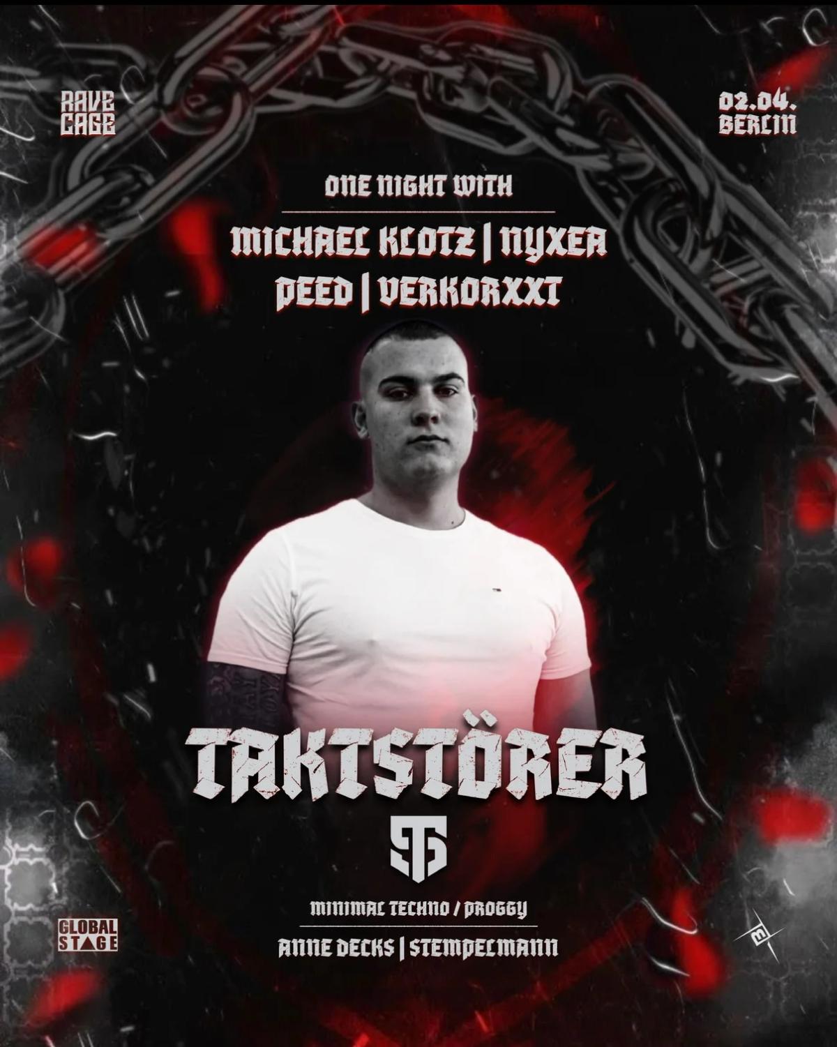 ONE NIGHT WITH / TAKTSTÖRER